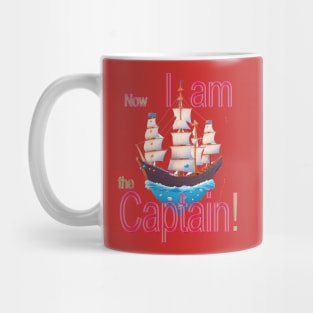 now i am the captain Mug